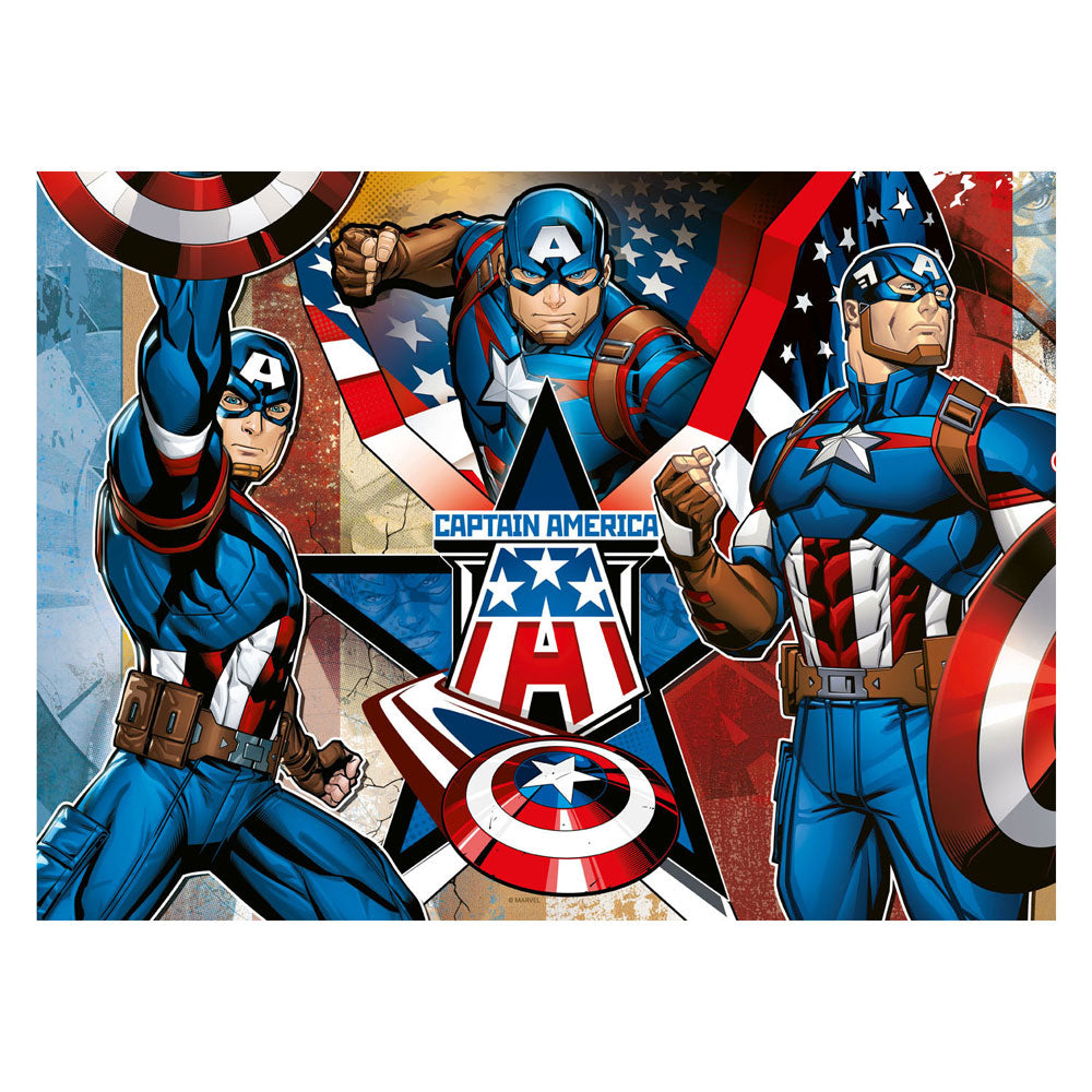 Ravensburger Jigsaw Puzzle XXL Captain America, 100º.