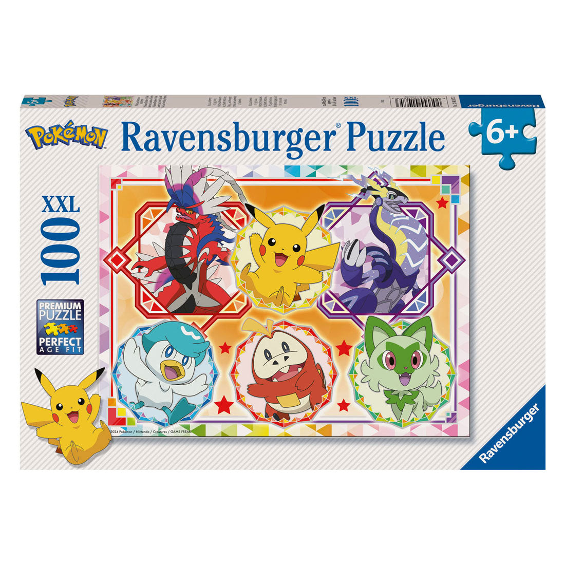 Ravensburger Jigsaw Puzzle XXL Pokémon, 100 °.