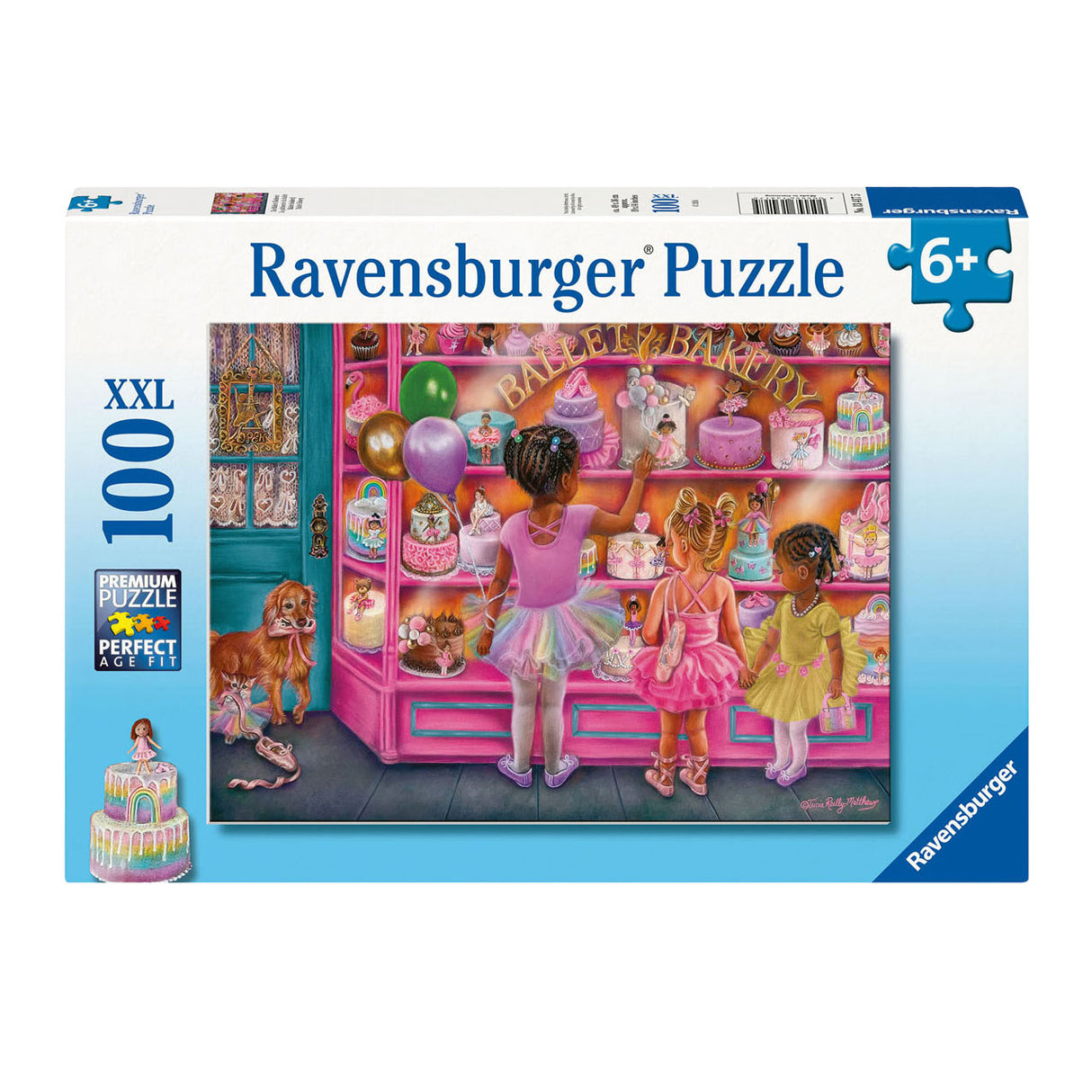 Ravensburger Jigsaw Puzzle XXL Ballet a Bäckerei, 100..