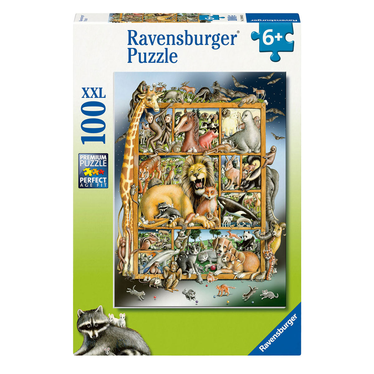 Ravensburger Jigsaw Puzzle XXL Animal Collage, 100.