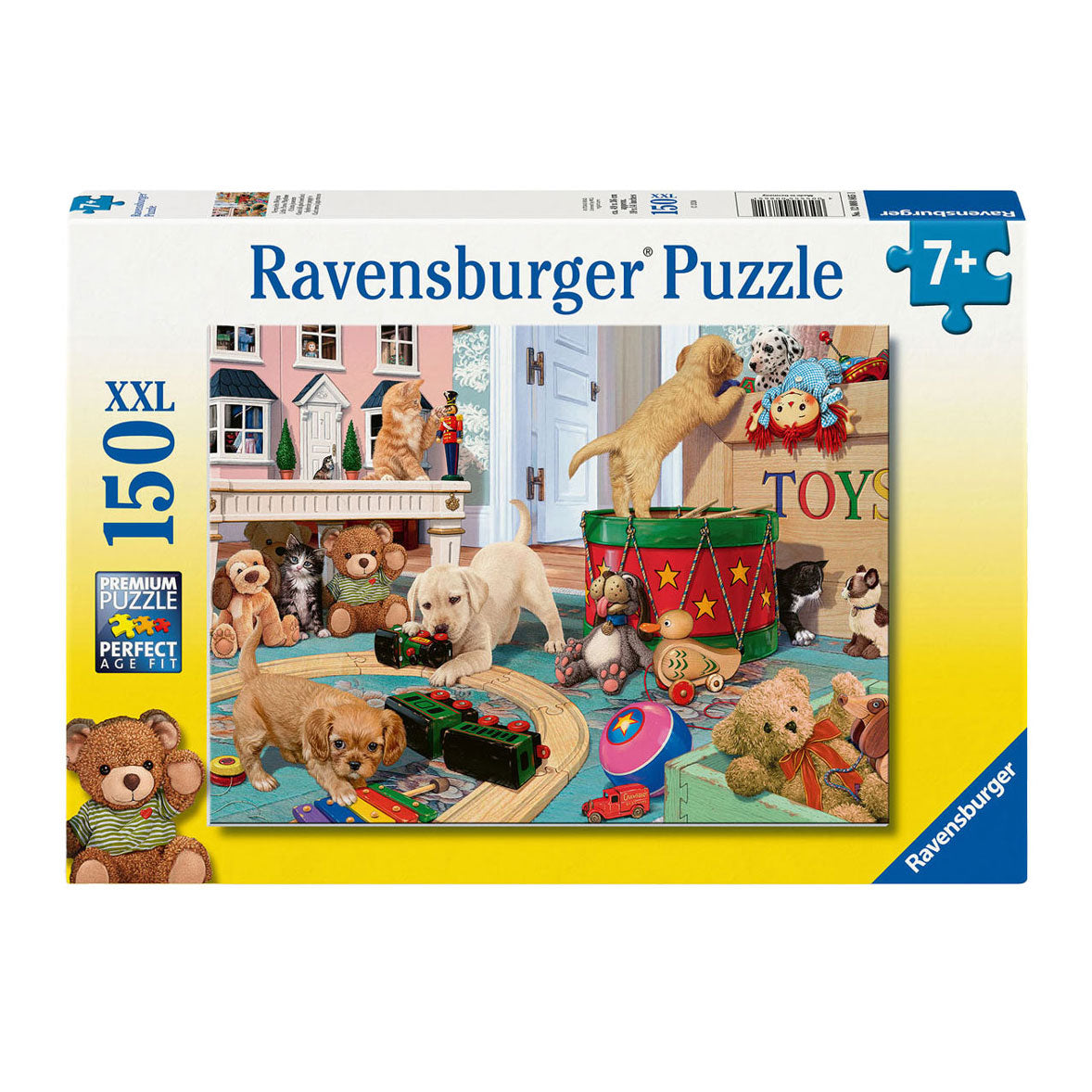 Ravensburger Jigsaw Puzzle XXL Puppies Tiempo de juego, 150º.