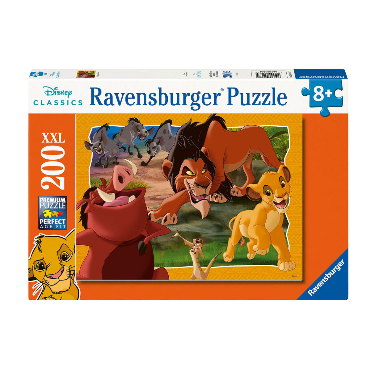 Ravensburger jigsaw puzzle XXL Lion King, 200st.