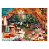 Ravensburger Jigsaw Puzzle Cosy Camping, 500st.