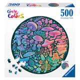 Ravensburger Jigsaw Puzzle Circle eller Color Mushrooms, 500st.