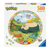 Ravensburger Jigsaw puslespill rundt Pokémon, 500.