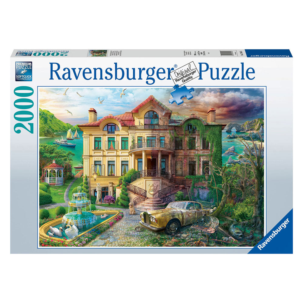 Ravensburger Jigsaw Puzzle Country House v průběhu času, 2000.