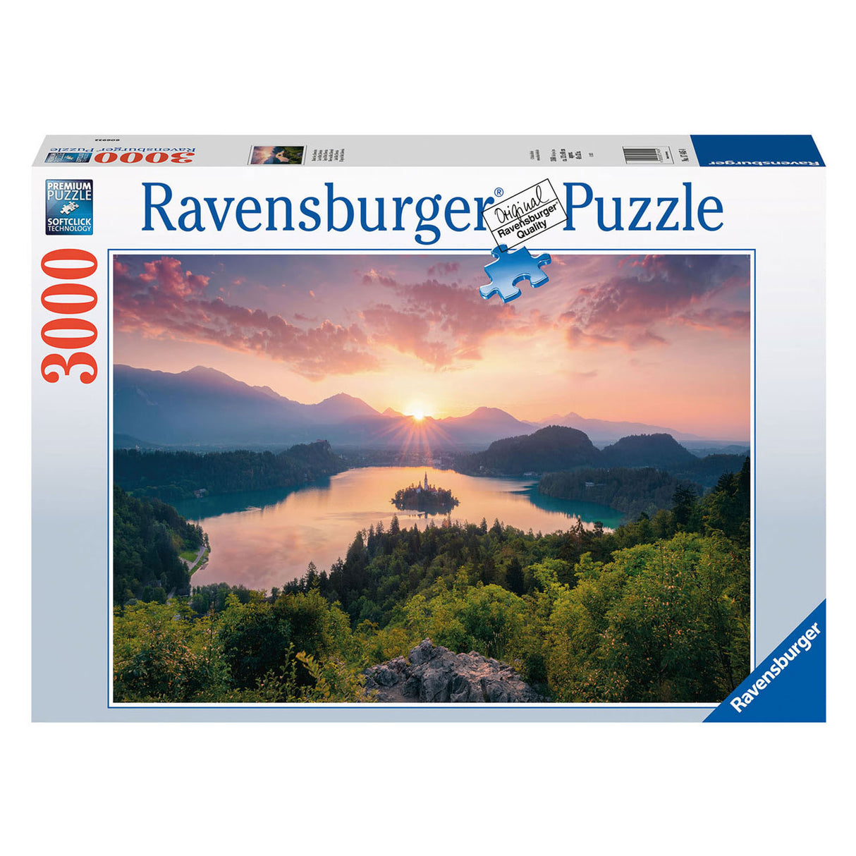 Ravensburger jigsauw Puzzel Meer Van Bett Slowenien, 3000st.