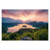 Ravensburger meer van bled, slovenië - legpuzzel - 3000 stukjes