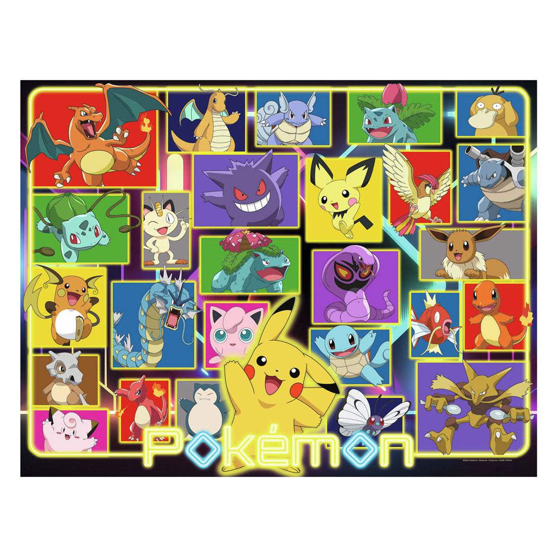 Ravensburger pokémon - legpuzzel - 2000 stukjes - vanaf 14 jaar