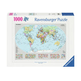 Ravensburger Jigsaw Puzzle Political World Map, 1000st.