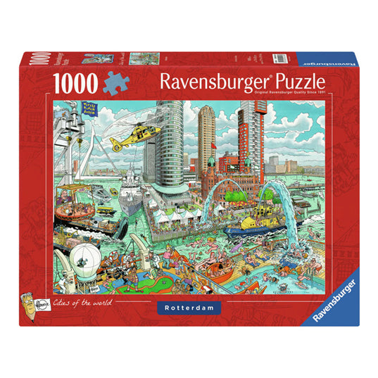 Ravensburger Jigsaw Puzzle Fleroux Rotterdam, 1000st.