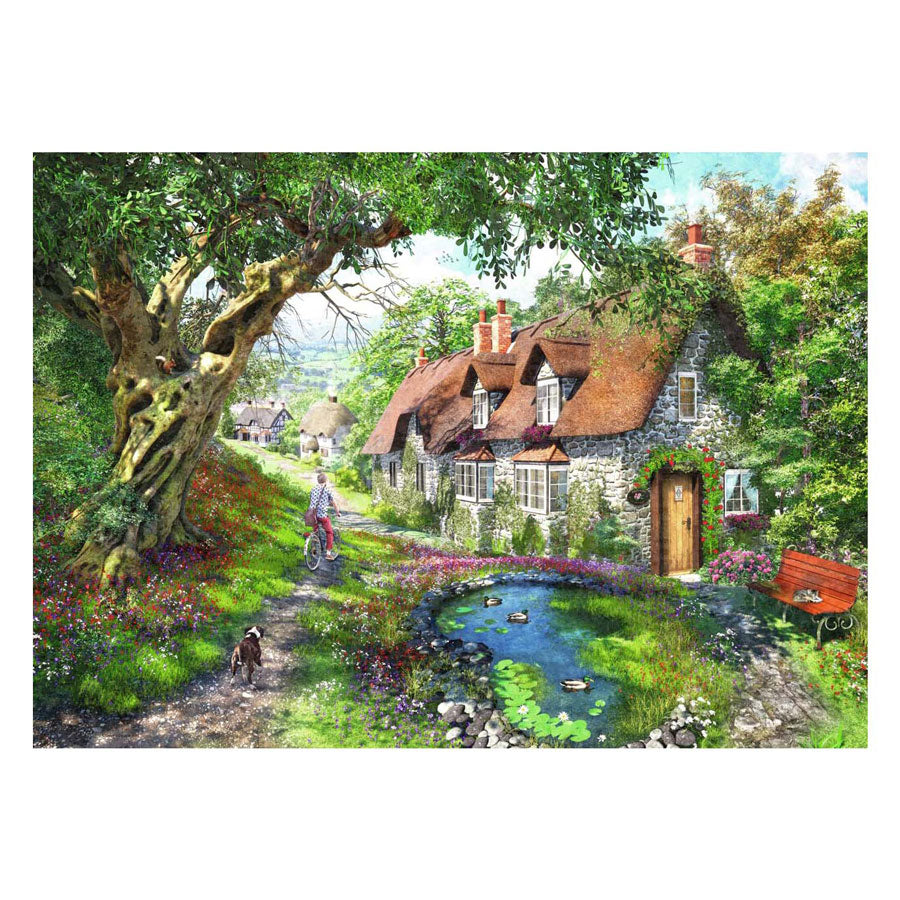 Ravensburger Puzzle Puzzle Flower Hill Hill Lane, 1000st.