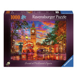 Ravensburger Jigsaw Puzzle Sunset on Parlament Square, London, 1000st.