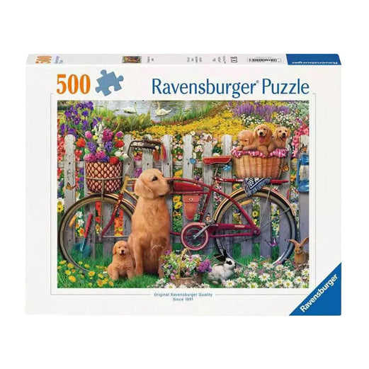 Ravensburger legpuzzel dagje uit in de natuur, 500st.