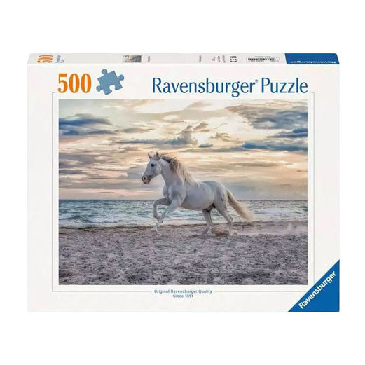 Ravensburger jigsaw puzzle horse on the beach, 500st.