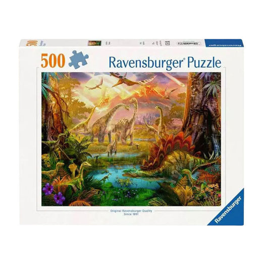 Ravensburger Jigsaw Puzzle Land of the Dinosaurs, 500st.