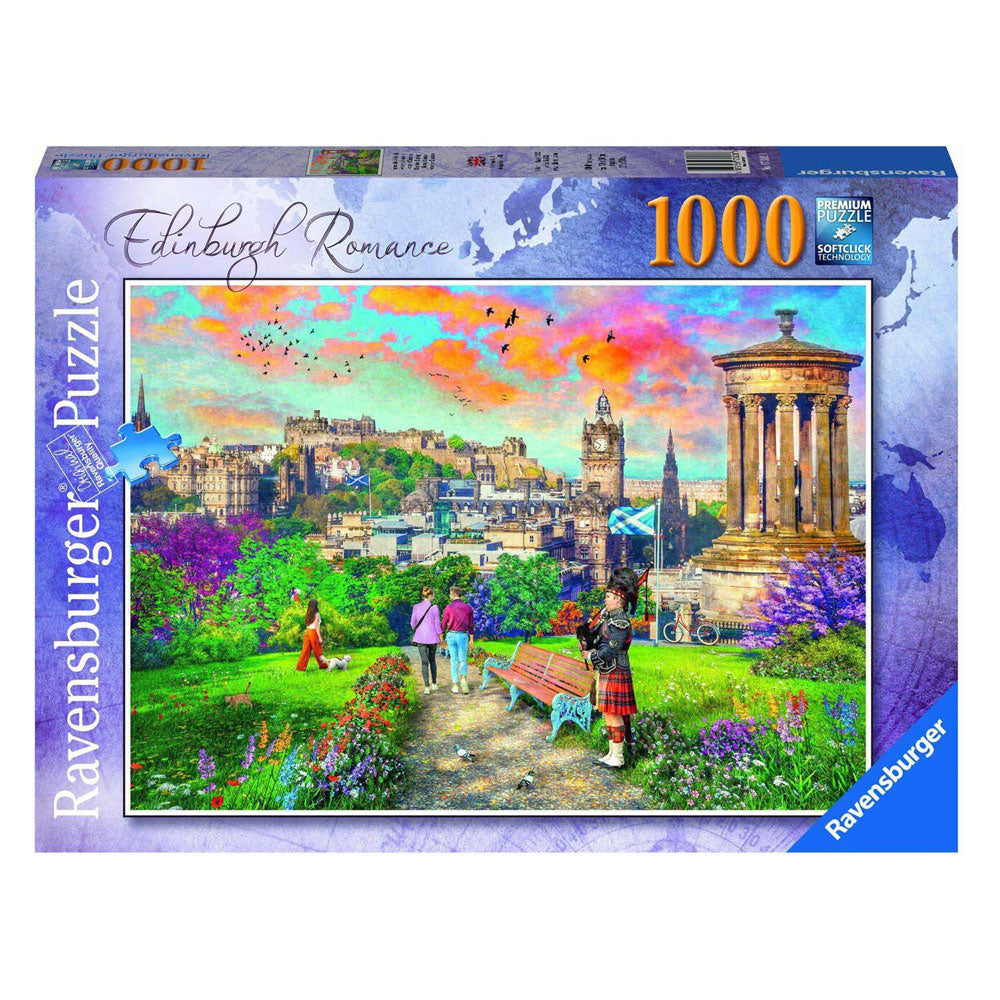 Ravensburger Jigsaw Puzzle Edimburgo Romance, 1000.