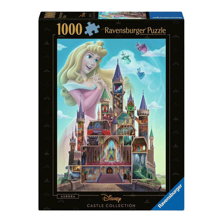 Ravensburger legpuzzel disney castles aurora, 1000st.