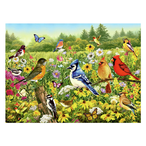 Ravensburger Jigsaw Puzzle Birds in the Meadow, 1000st.