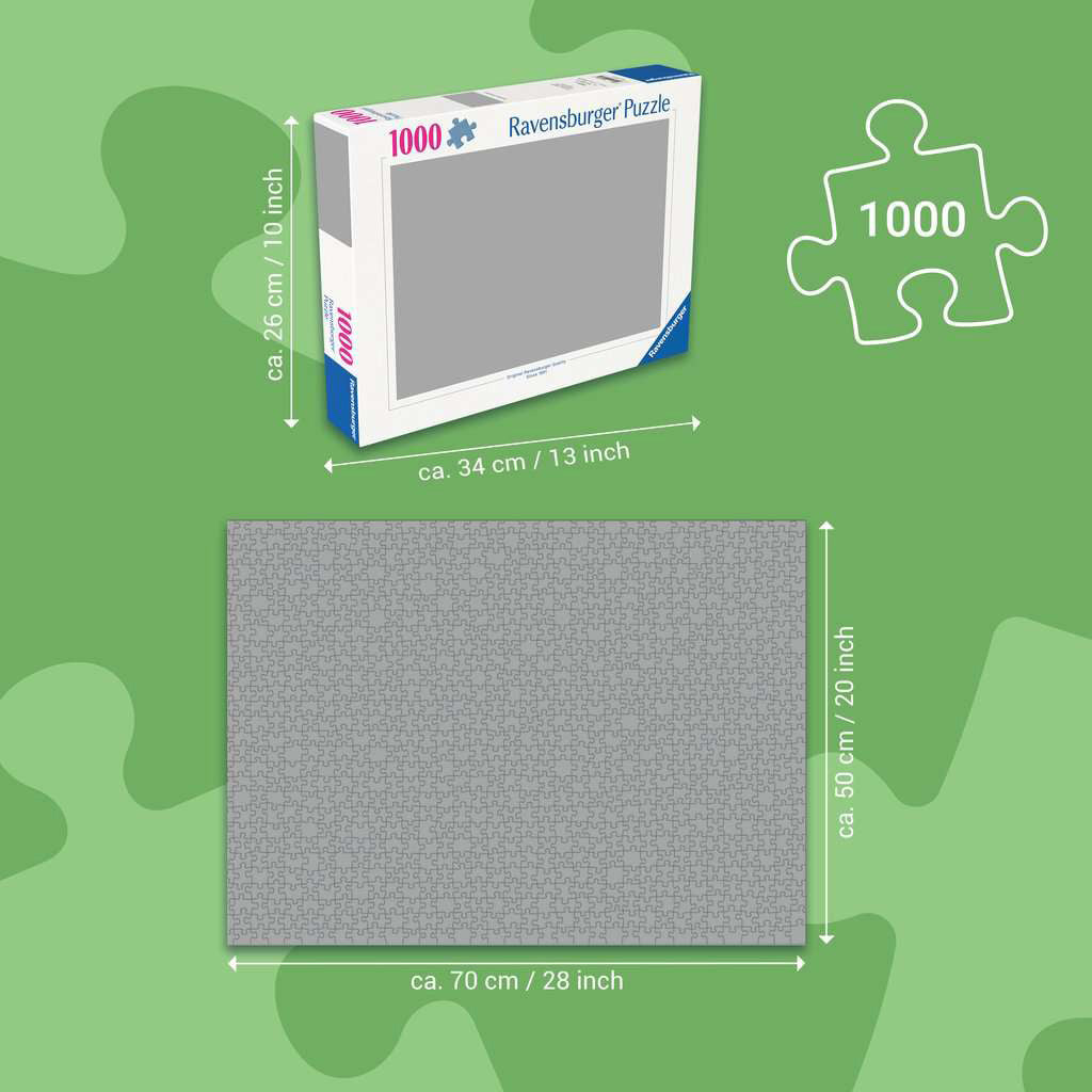 Ravensburger John Deere allora e ora, 1000 °.