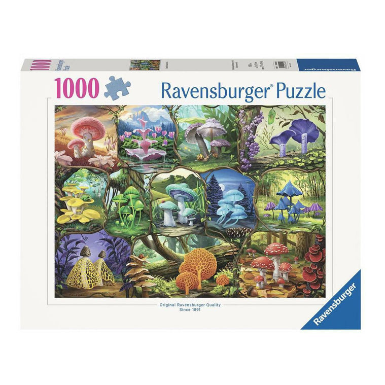 Ravensburger Jigsaw puzzle krásné houby, 1000st.