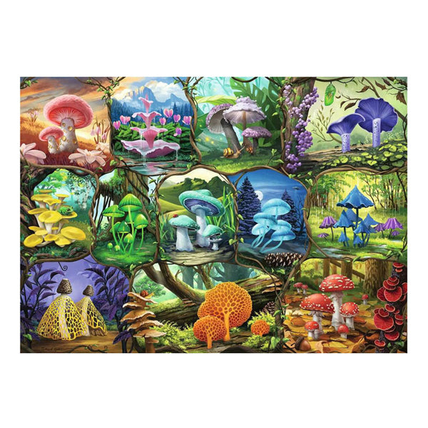 Ravensburger Jigsaw puzzle krásné houby, 1000st.