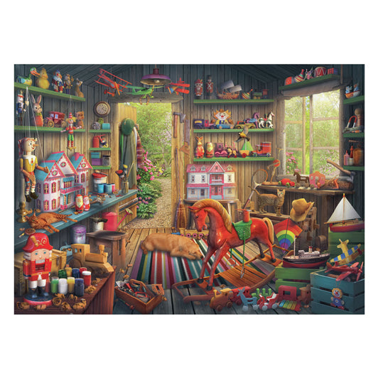 Ravensburger Jigsaw Puzzle nostalgiczne zabawki, 1000st.