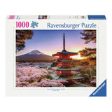 Ravensburger Jigsaw Puzzle Cherry Blossom w pobliżu Fuji Berg, 1000st.