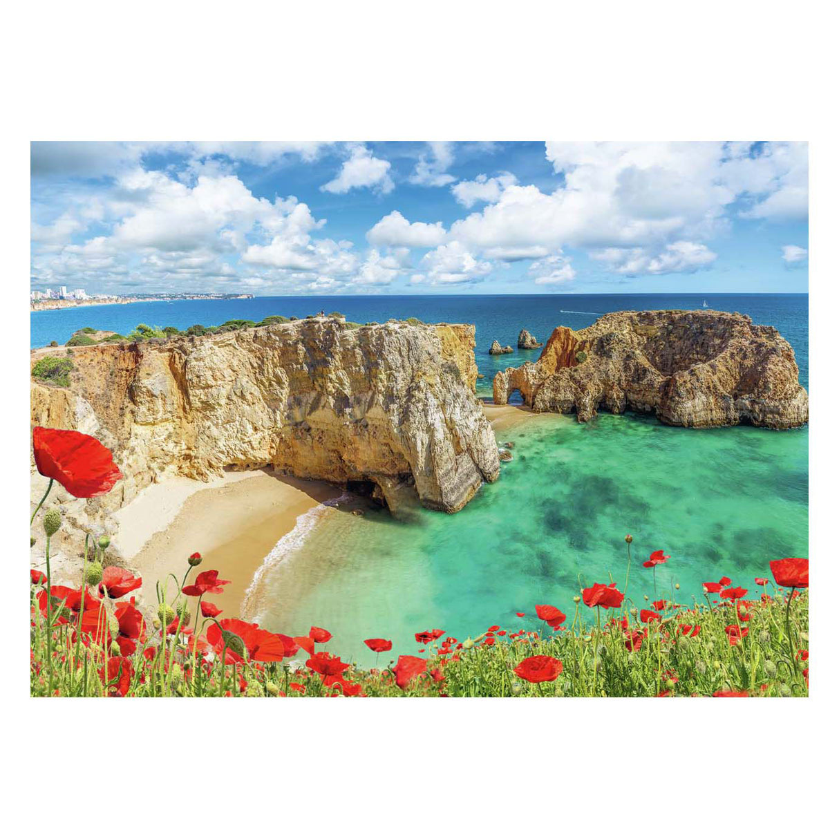 Ravensburger Jigsaw Puzzle Makov v Algarve Portugalski, 1000st.