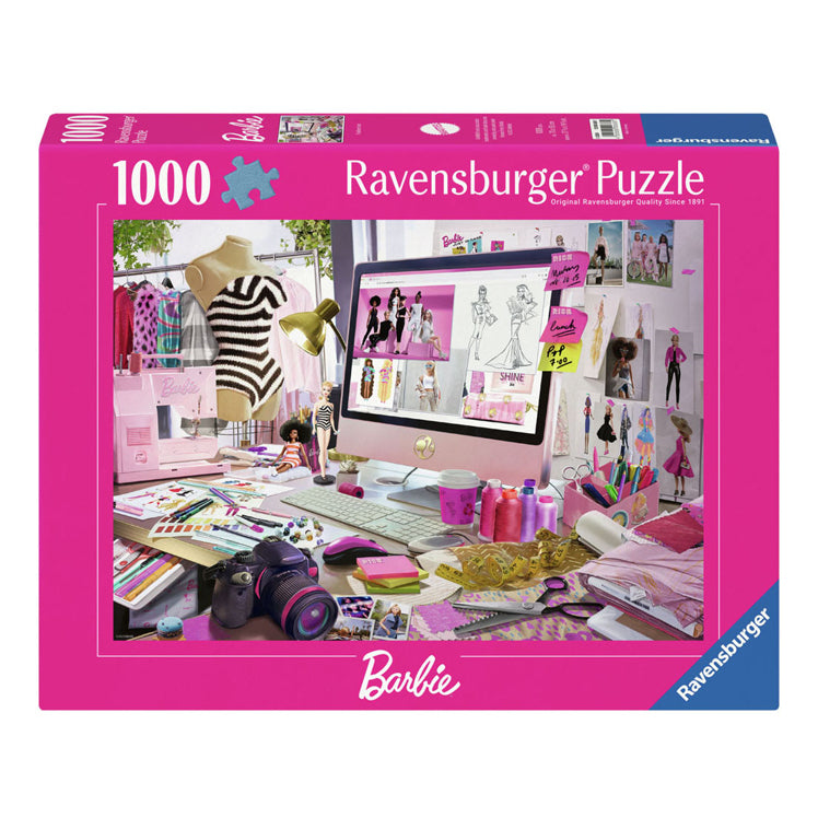 Ravensburger Jigsaw Puzzle Barbie, Mode -Ikone, 1000st.