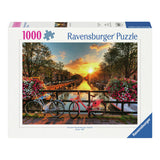 Ravensburger Jigsaw Puzzle Bicycles v Amsterdamu, 1000st.