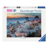 Ravensburger Jigsawn Evening en Santorini, 1000.