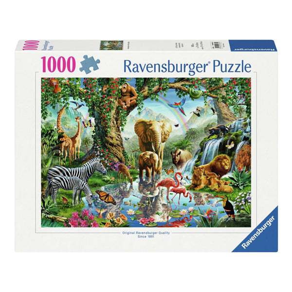 Ravensburger Jigsaw Puzzle Adventures im Dschungel, 1000st.