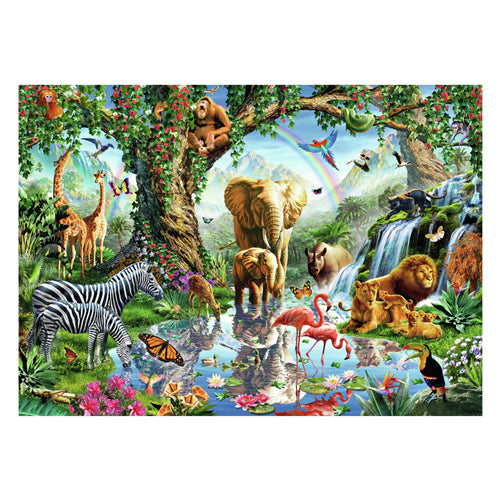 Ravensburger Jigsaw Puzzle Adventures in the Jungle, 1000.