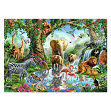 Ravensburger Jigsaw Puzzle Adventures v džungli, 1000st.