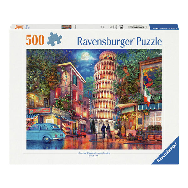 Ravensburger Jigsaw Puzzle Evening en Pisa, 500 °.