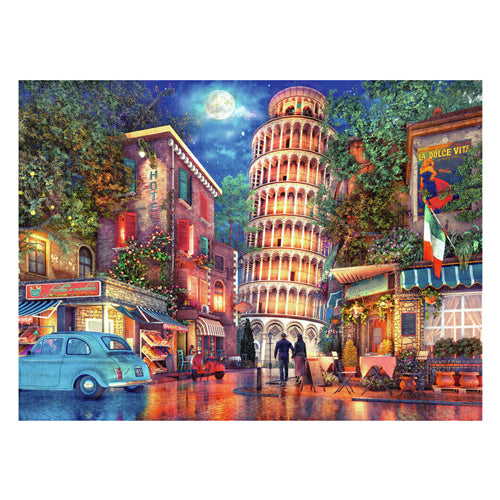 Ravensburger Jigsaw Puzzle Evening en Pisa, 500 °.