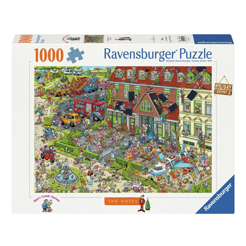 Ravensburger Jigsaw Puzzle Holiday Resort 2: The Hotel, 1000st.