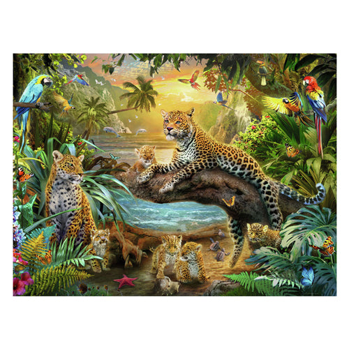 Ravensburger Jungle Leopards en la jungla, 1500º.