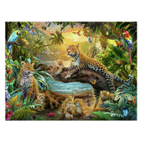 Ravensburger Jungle Leopards i junglen, 1500st.