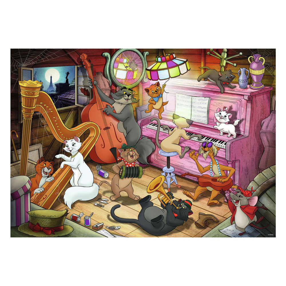 Ravensburger Jigsaw Puzzle Disney Aristocats, 1000.