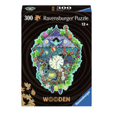 Ravensburger Wood Jigsaw Puzzle Cuckoo Clock, 300st.