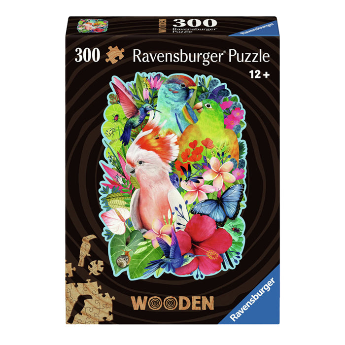 Ravensburger Holzpuzzle schöne Vögel, 300st.