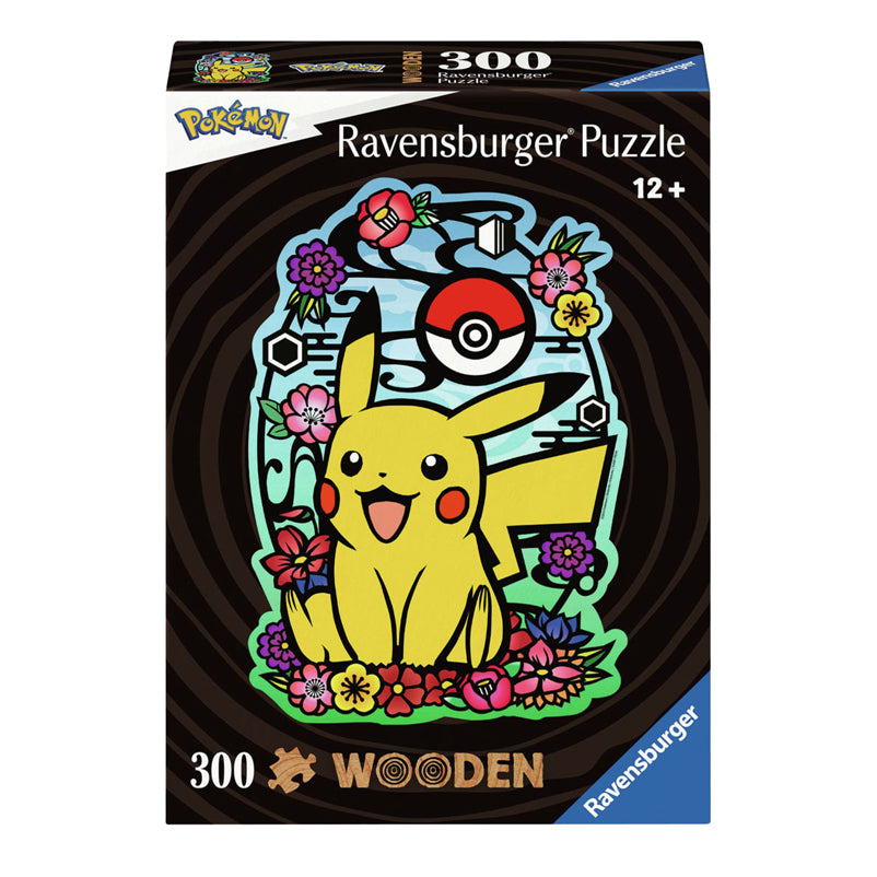 Ravensburger Holzpuzzle Pikachu, 300st.