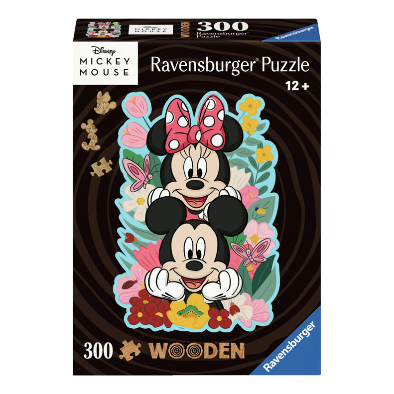 Ravensburger Holzpuzzle Mickey Mouse Minnie Mouse, 300st.