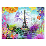 Ravensburger legpuzzel postkarte aus paris, 500st.