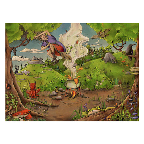 Ravensburger puzzel bij de bosheks - legpuzzel - 500 stukjes