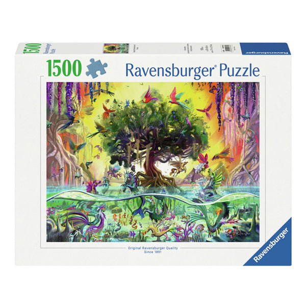 Ravensburger Jigsaw puzzle einhorn aus dem viz u. s. Freunde, 1500st.