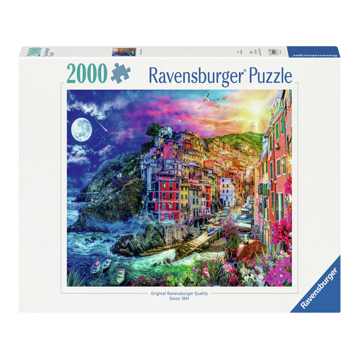 Ravensburger Jigsaw Puzzle Farbenfrohe Cinque Terre, 2000.