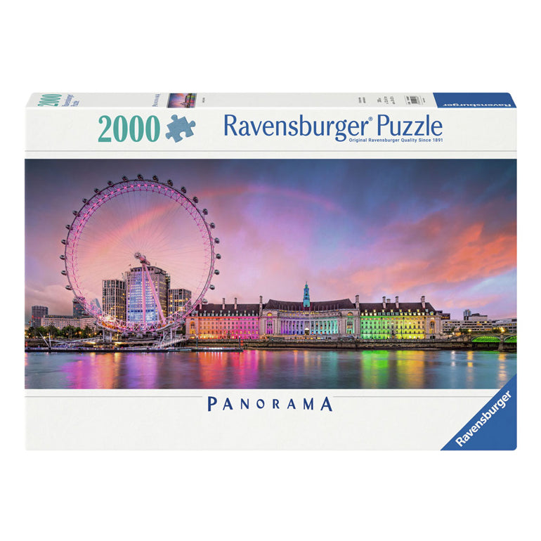 Ravensburger Jigsaw Puzzle Kunterbuntes Londres, 2000.